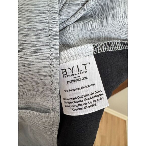 BYLT Kinetic Gray Performance Stretch Premium Basics Chino Pants NEW Size 36 - Picture 12 of 12